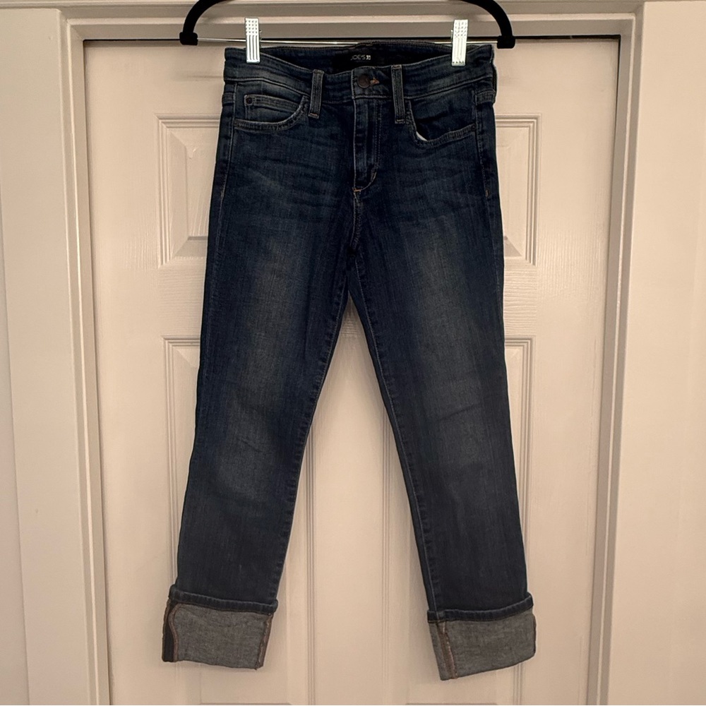 Joes Women's Blue Jeans Ankle Cropped